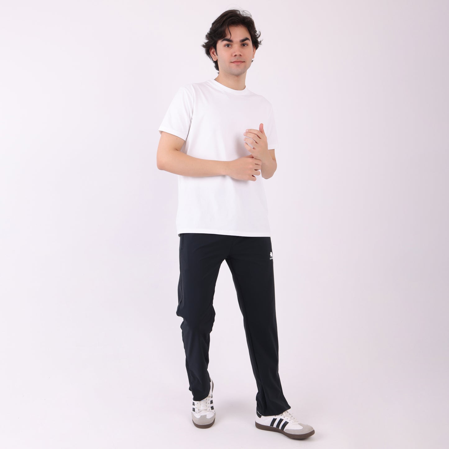 Lionies Logo Zipper Joggers –Blue Edition