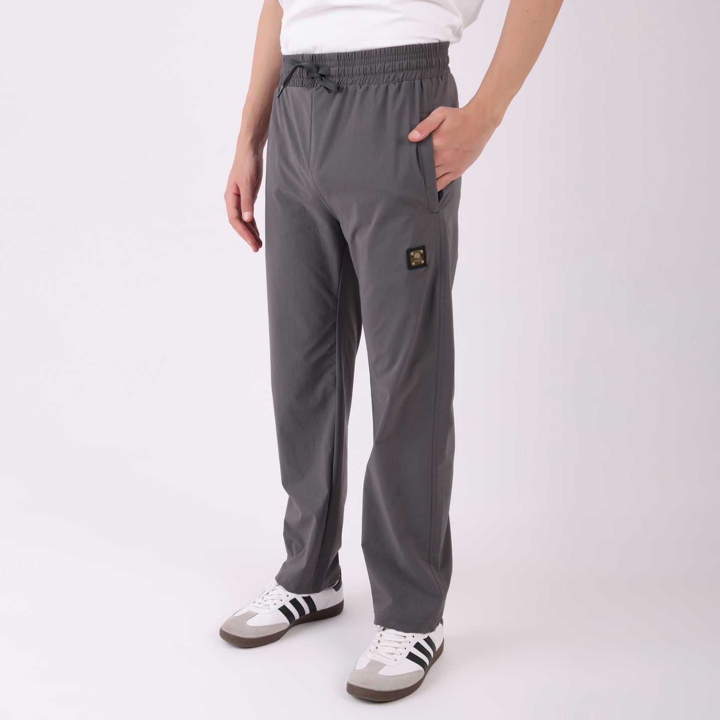 Lionies Classic Dark Grey Joggers – Minimal & Sleek