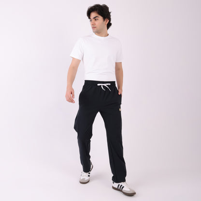 Lionies Classic Black Joggers – Minimal & Sleek