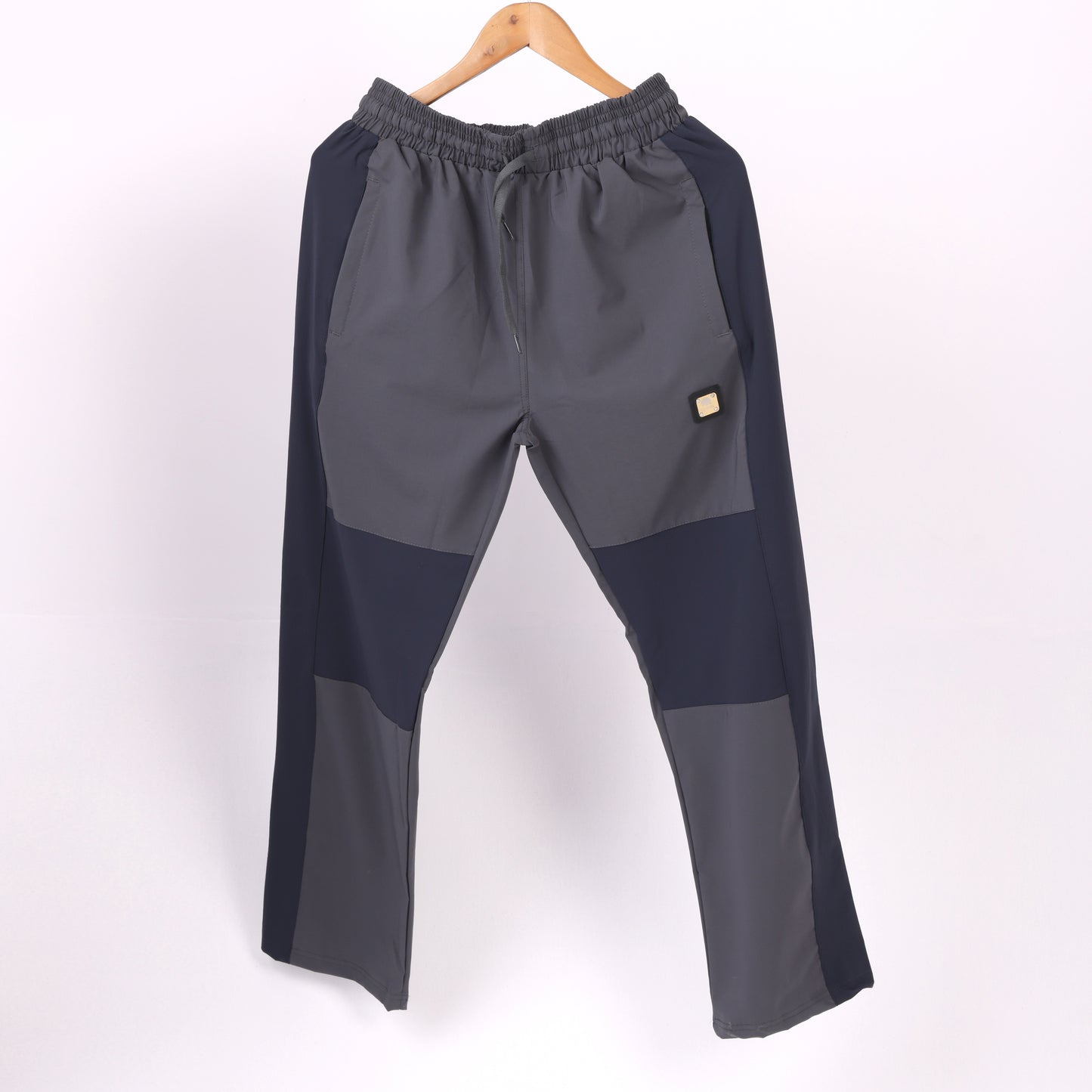 Lionies Grey- Blue  Block Joggers – Urban Flex Fit