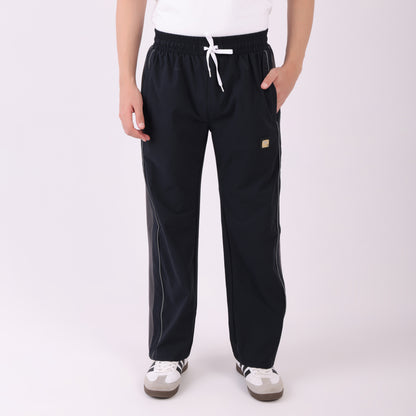Lionies Contrast Stripe Joggers – Midnight Edition