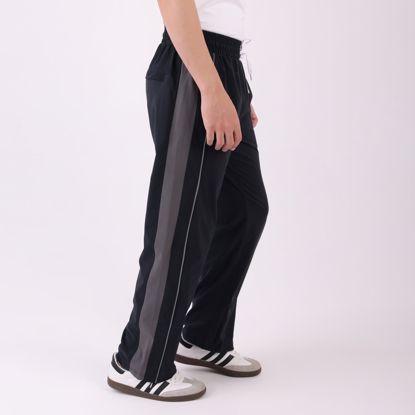 Lionies Contrast Stripe Joggers – Midnight Edition