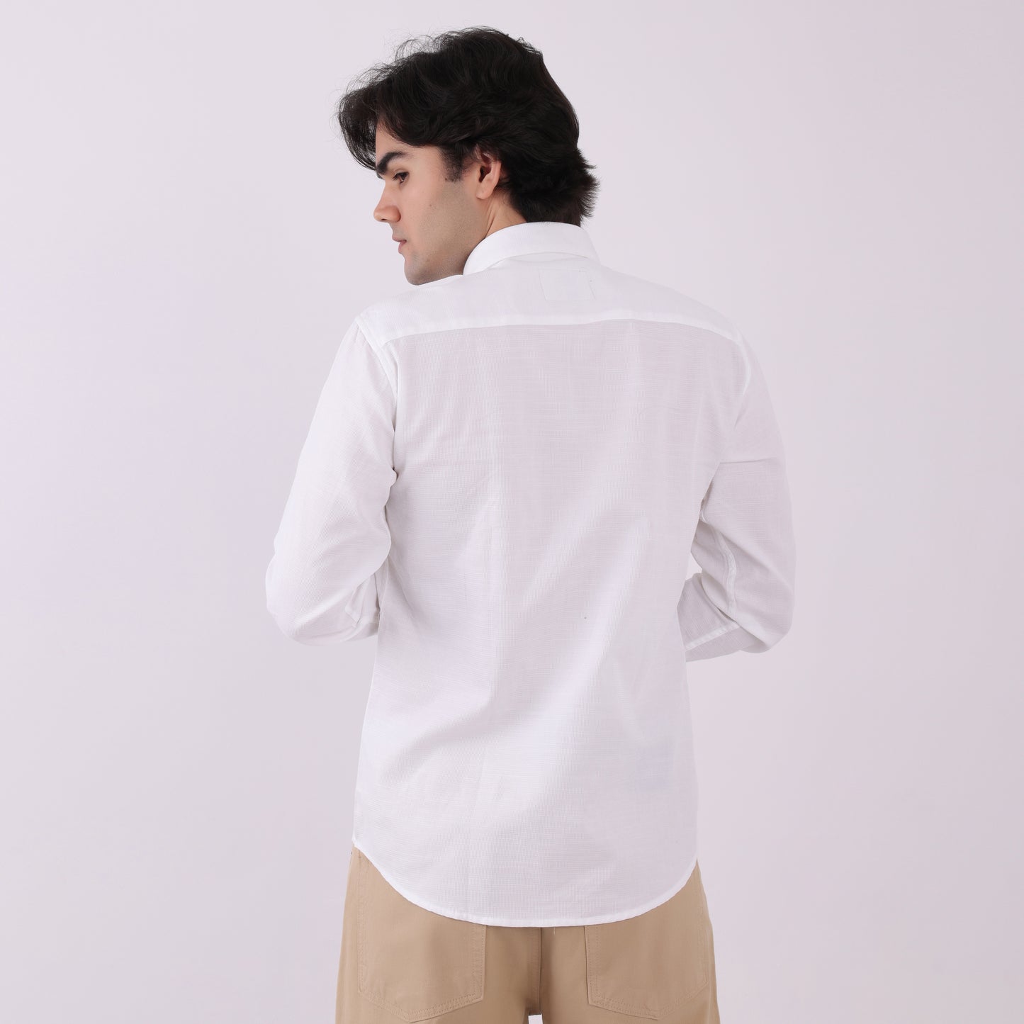 Lionies White Dual Pocket Shirt – Snake Print Fusion