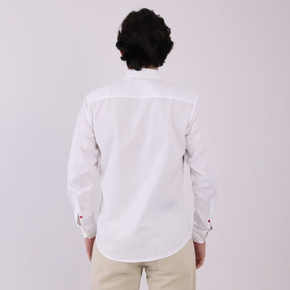 Lionies Urban Patch Panel Shirt – White Camo Edition