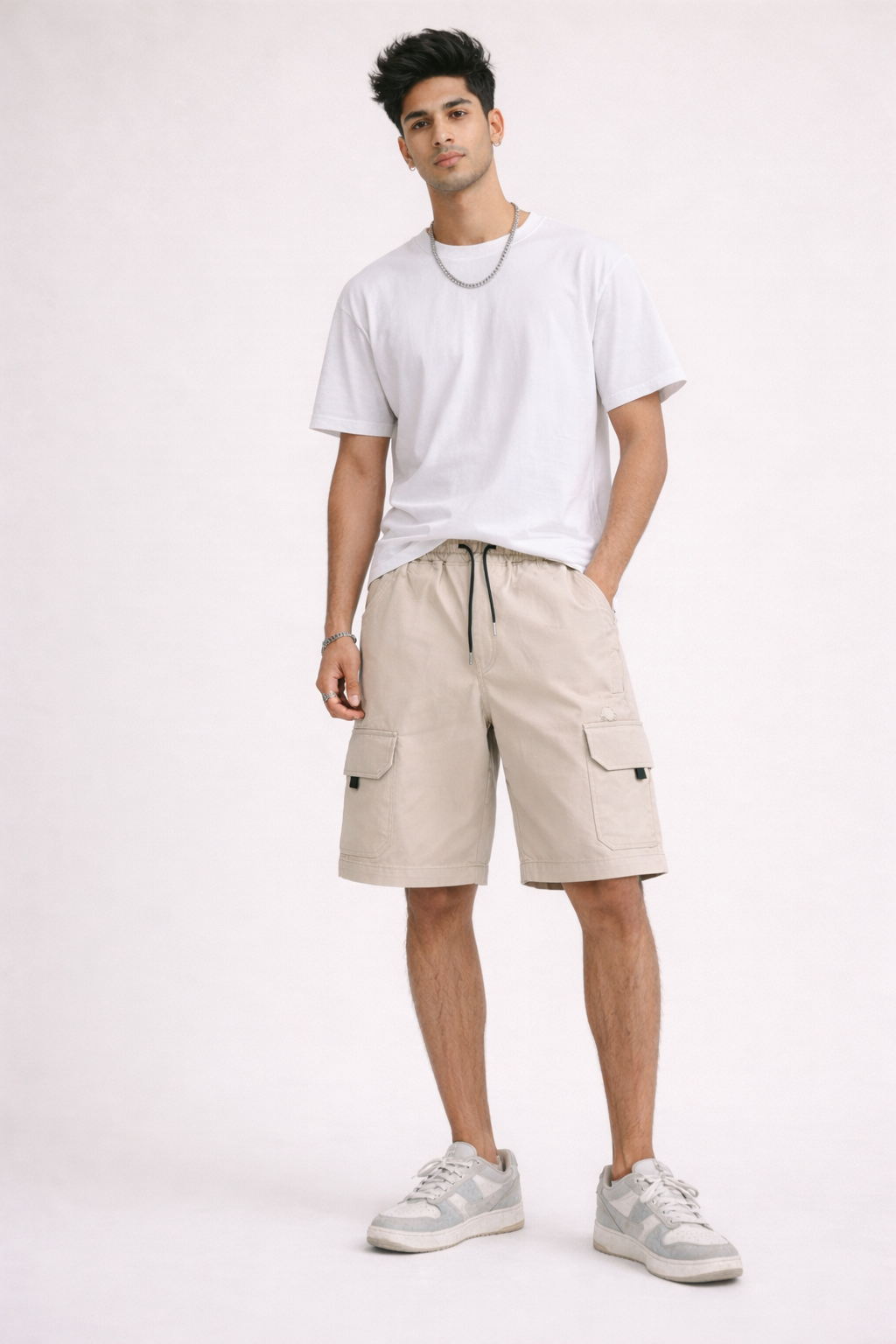 Modern Men’s Streetwear Cargo Shorts for Men's