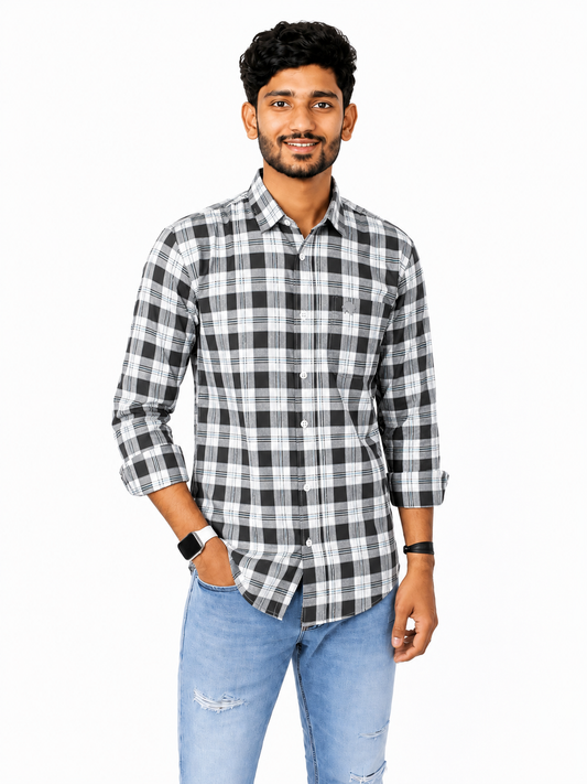 Stylish Elagent Cheks Shirt For men