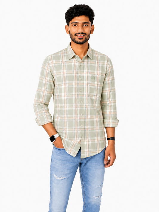 Stylish Elagent Cheks Shirt For men