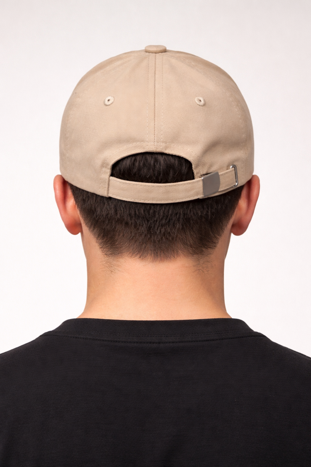 LIONIES Stylish Beige Baseball Cap for Men – Premium Adjustable Fashion Hat