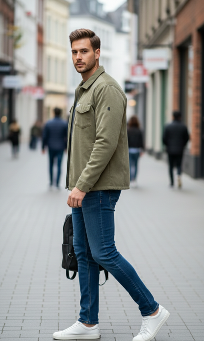 Lionies Men’s Premium Casual Jacket Stylish Streetwear Layering Outerwear for men
