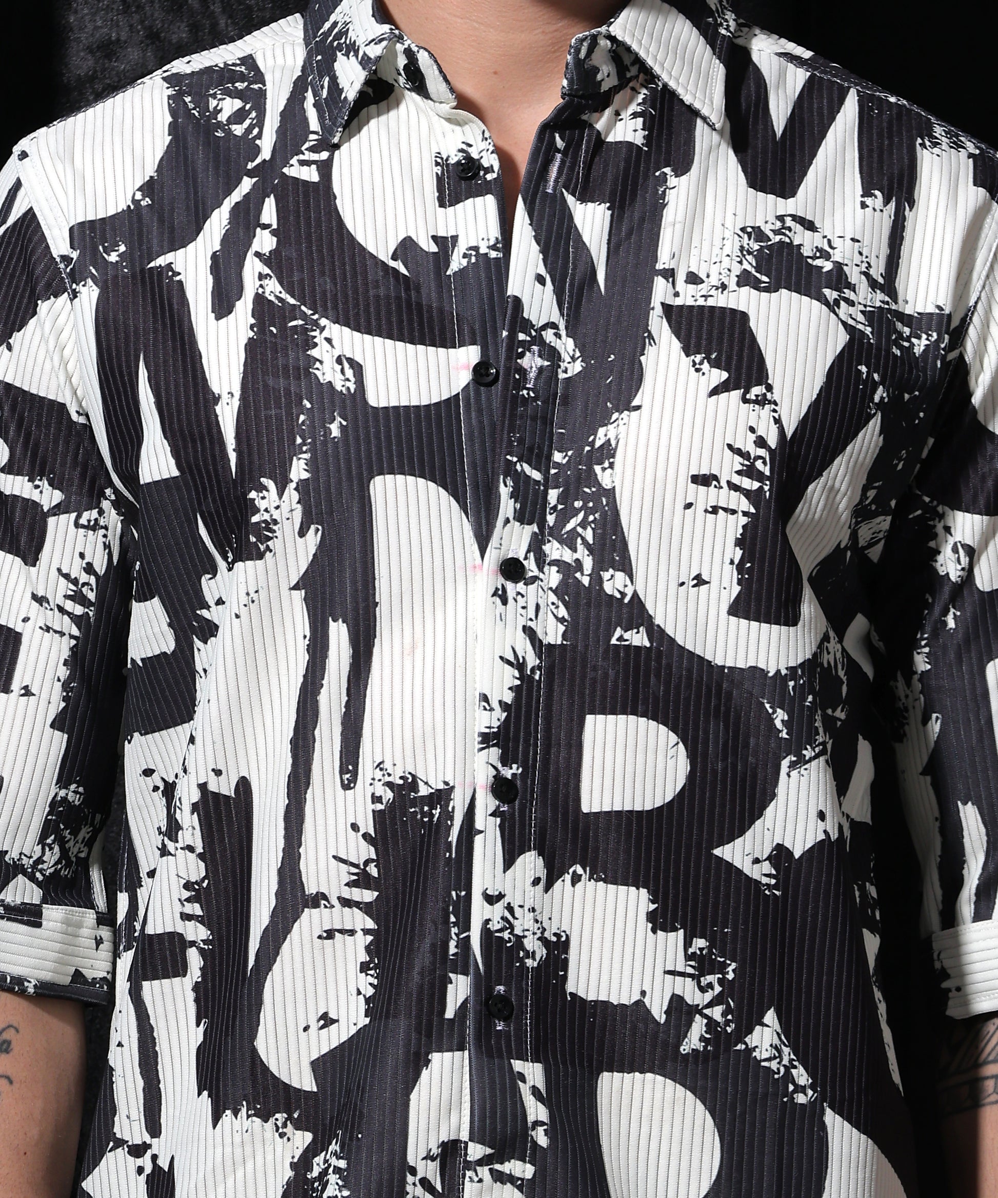  Lionies Digital Print Half Sleeve Shirt. Crafted from high-quality cotton fabric, this shirt offers a perfect blend of elegance and breathability, making it ideal for both casual outings and semi-formal occasions.