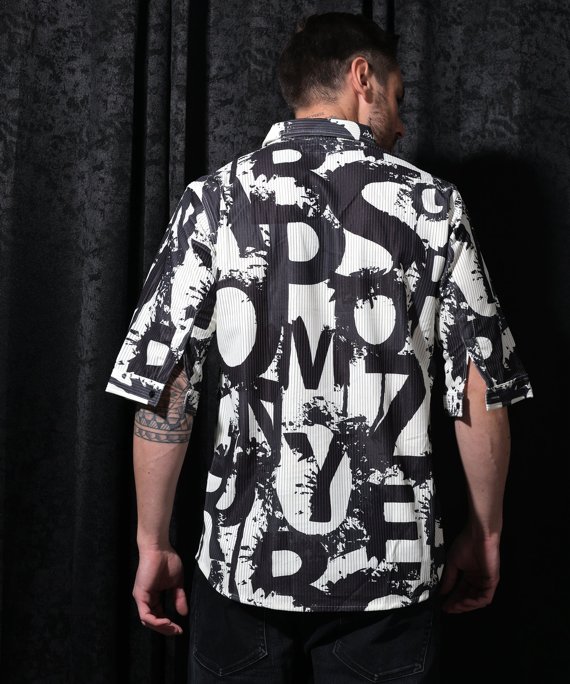  Lionies Digital Print Half Sleeve Shirt. Crafted from high-quality cotton fabric, this shirt offers a perfect blend of elegance and breathability, making it ideal for both casual outings and semi-formal occasions.