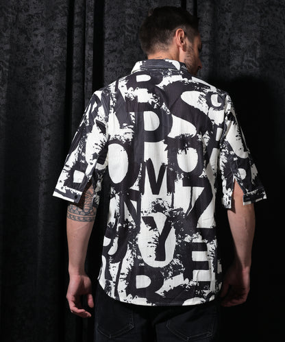  Lionies Digital Print Half Sleeve Shirt. Crafted from high-quality cotton fabric, this shirt offers a perfect blend of elegance and breathability, making it ideal for both casual outings and semi-formal occasions.